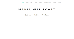 Desktop Screenshot of madiahill.com